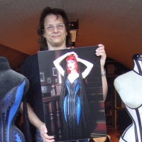 proud in front of my atelier